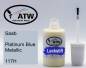 Preview: Saab, Platinum Blue Metallic, 117H: 20ml Lackstift, von ATW Autoteile West.